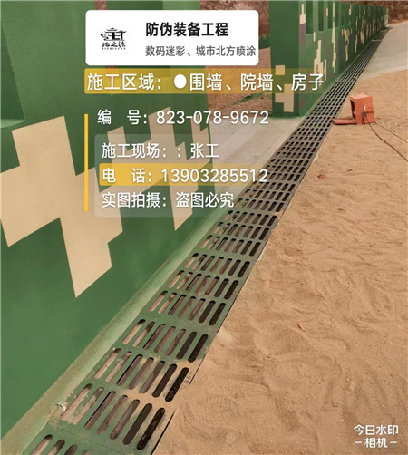 徐州 例如在抖音上有“迷彩墙，外围墙面挡 - 星空数码迷彩漆施工队